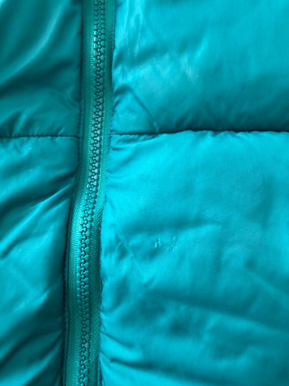 Vintage Eddie Bauer Good Down Puffer Jacket Teal M - Picture 11 of 12